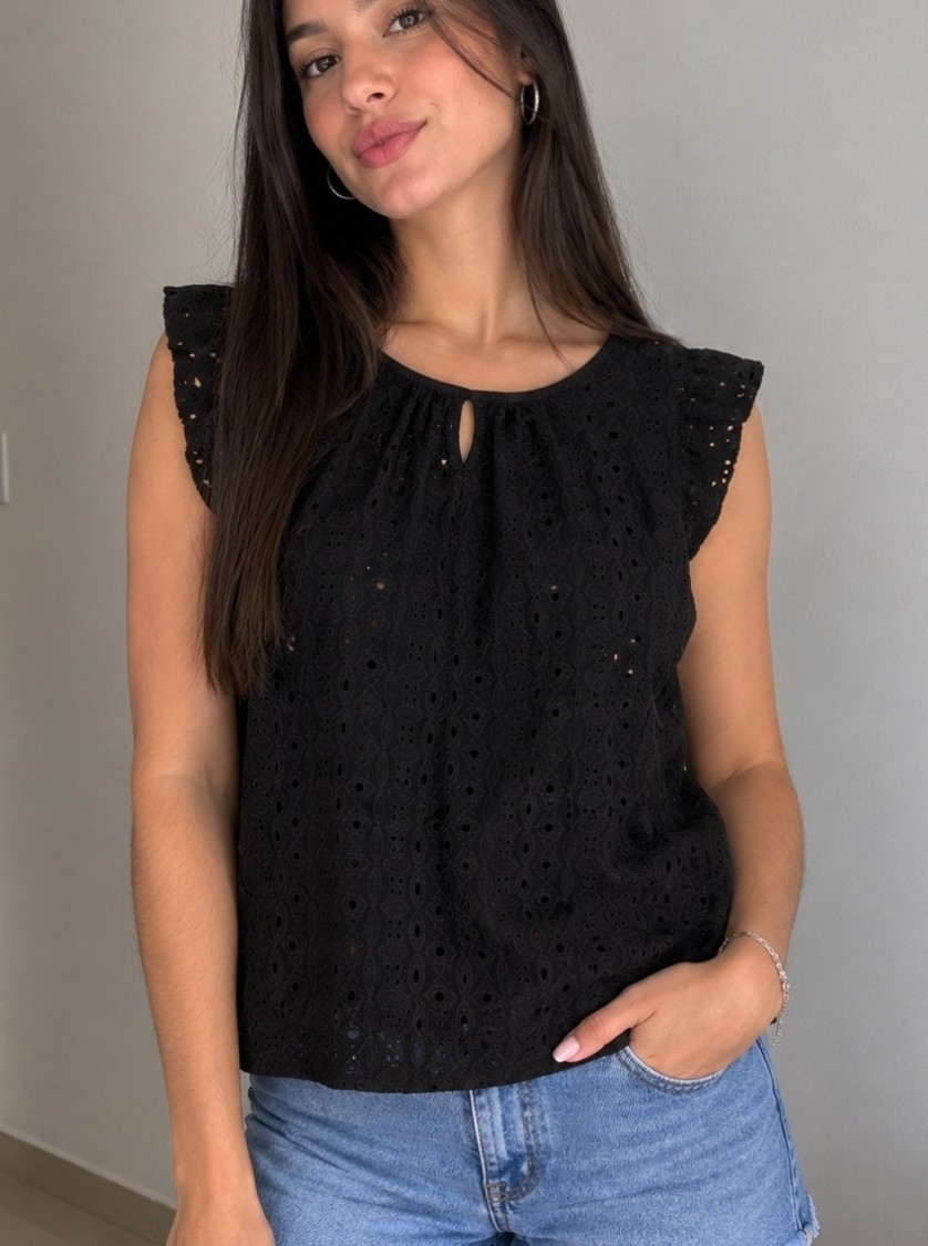 Blusa Brodery Clotilde - Imagen 2