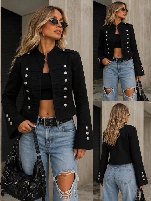 Campera Jeans Napoleon