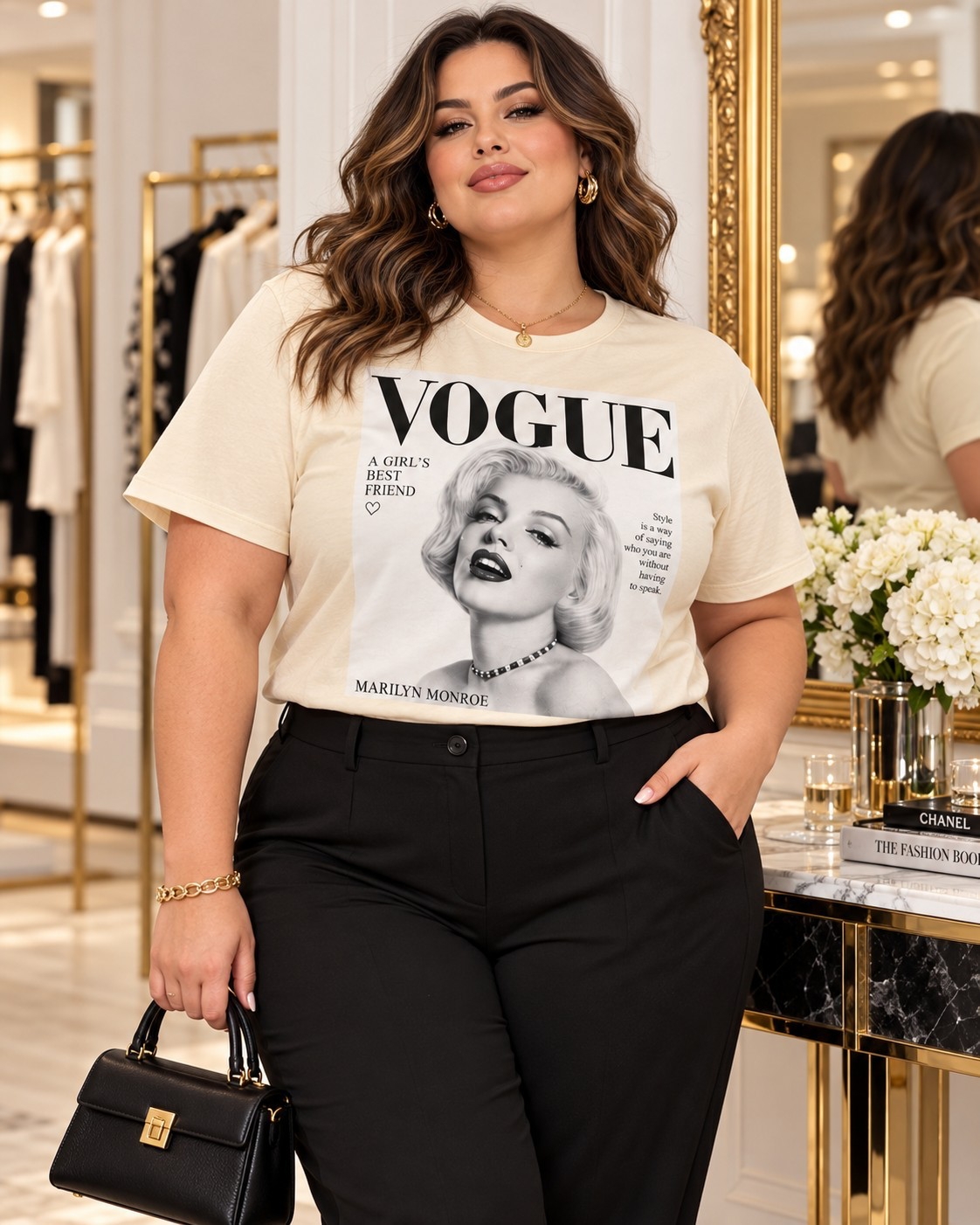 Remera Estampada Plus Size - Imagen 7