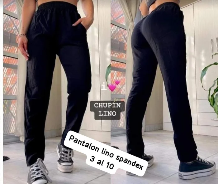 Pantalon Lino 3 al 10