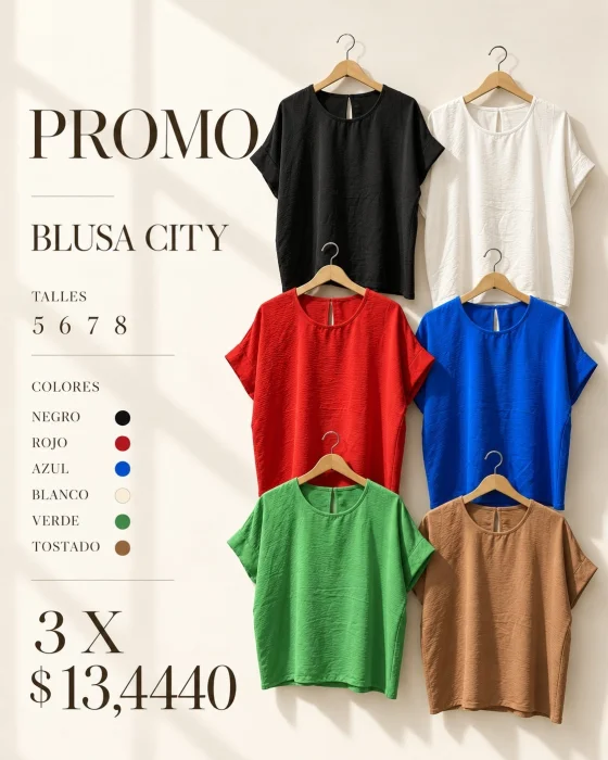 Promoción  3prendas