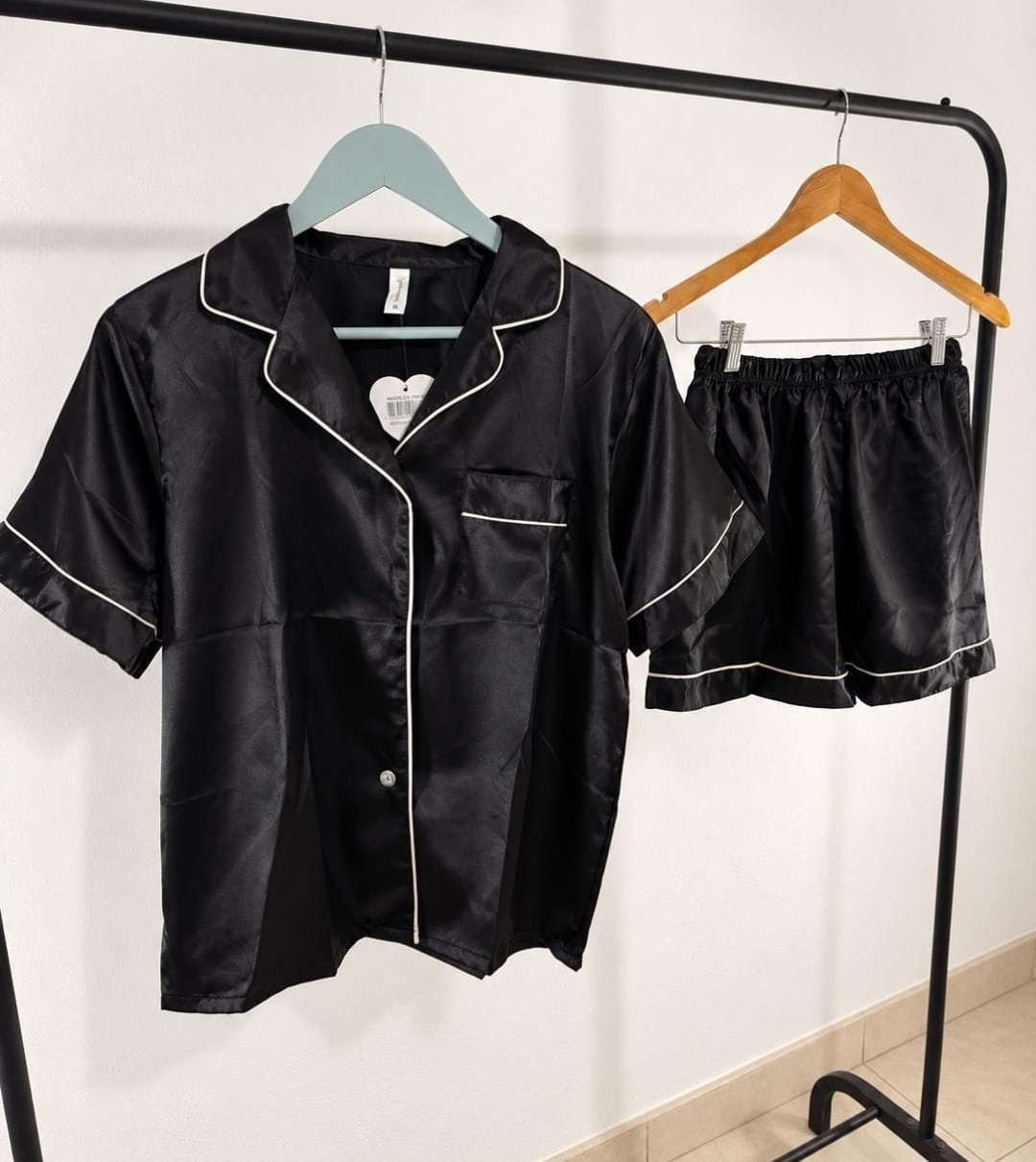 Pijama Satén Terrenal Camisero - Imagen 7
