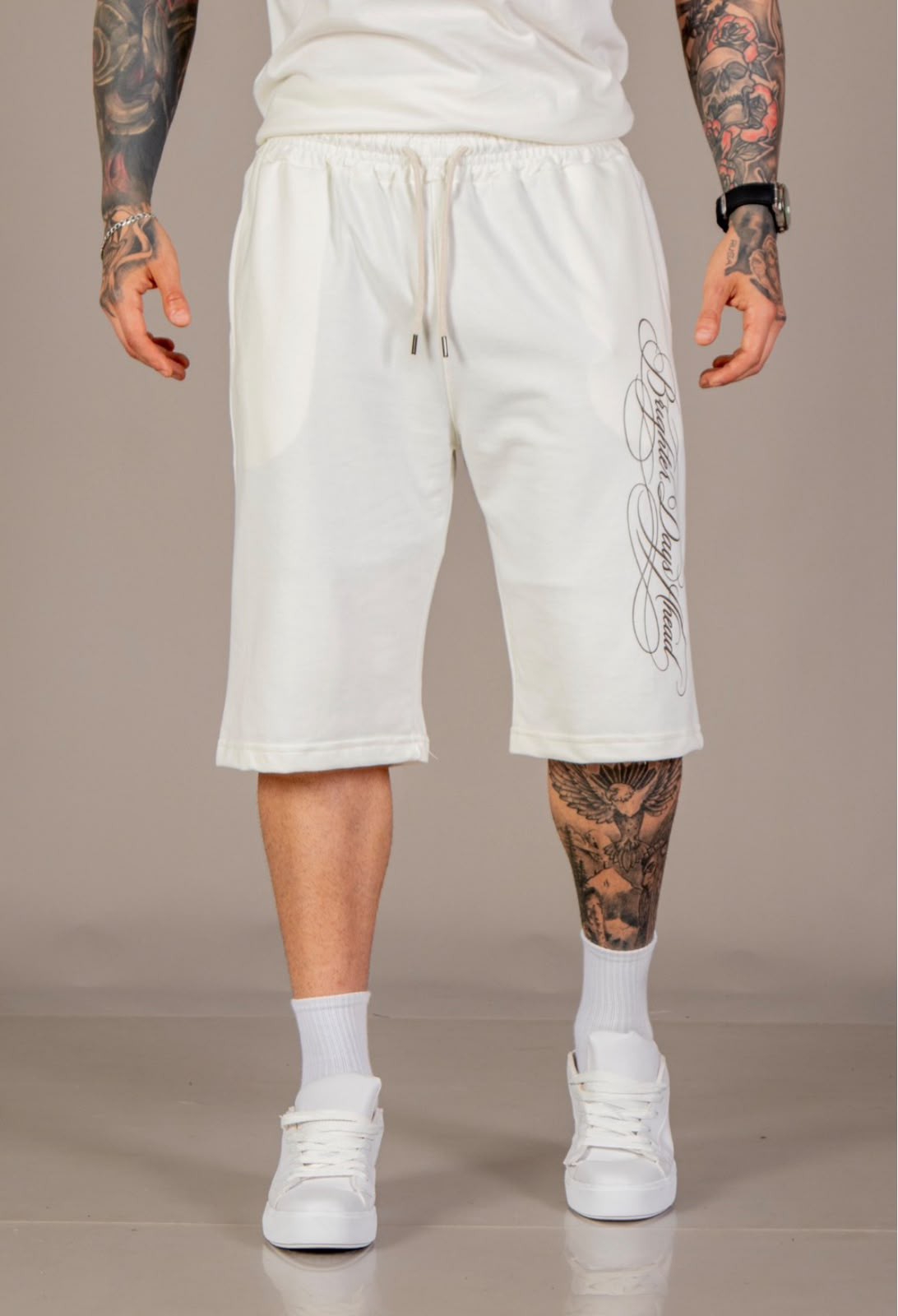 Bermuda Baggy Algodón Rustico Premium - Imagen 6