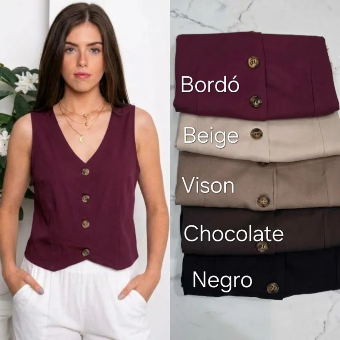Chaleco de Rayon Sastrero