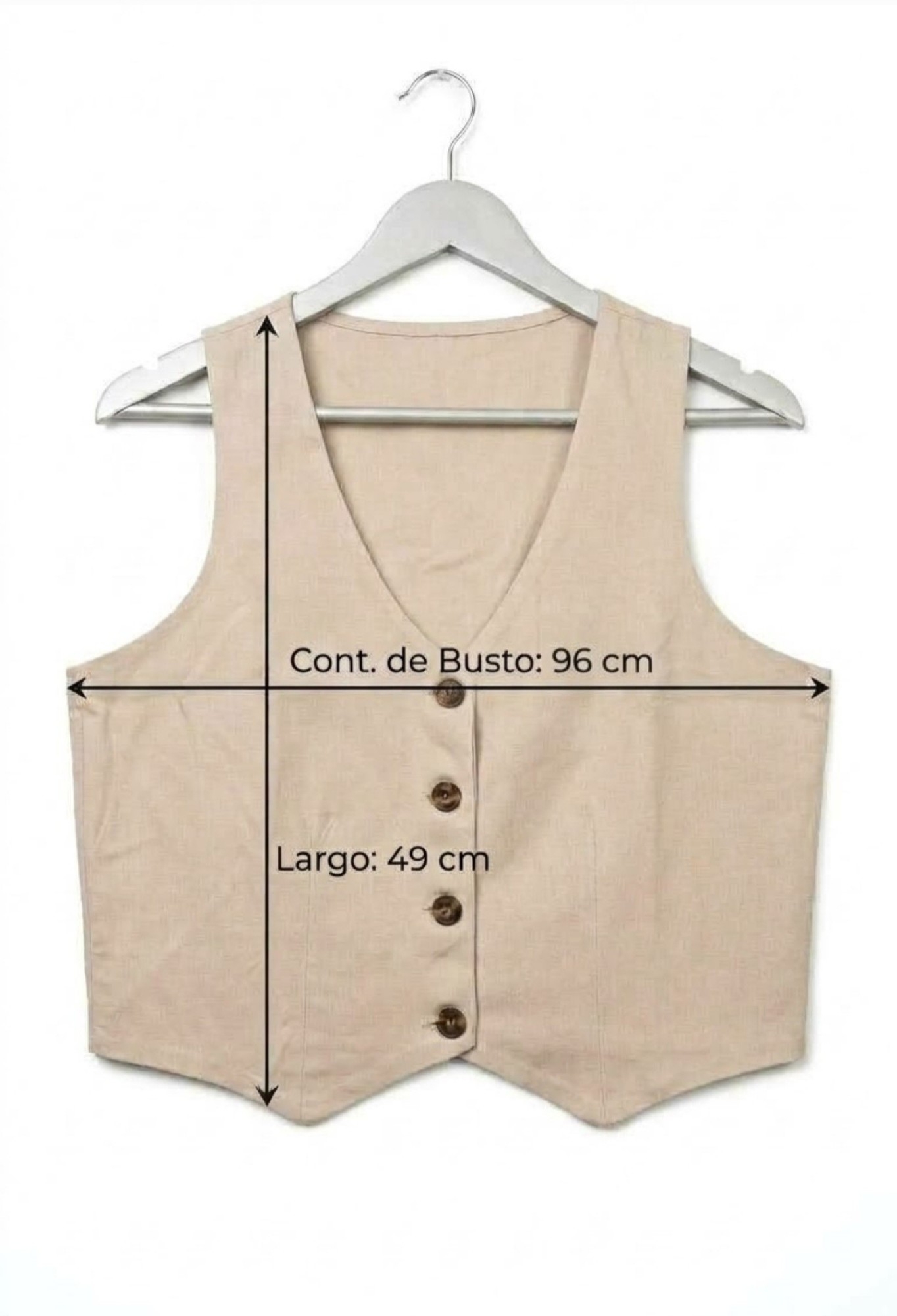 Chaleco de Rayon Sastrero - Imagen 2
