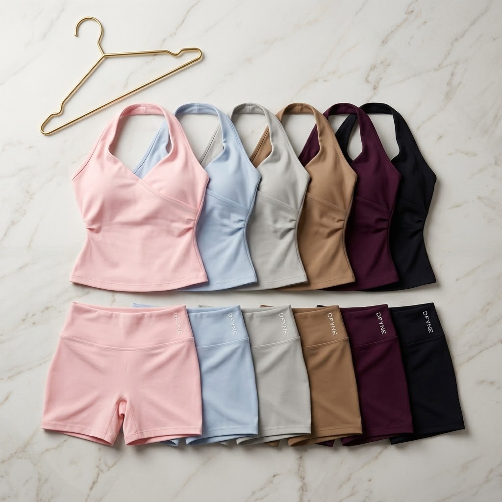 Conjunto Deportivo Premium Df.y.ne Dama. Yoga Pilates Gym - Imagen 2