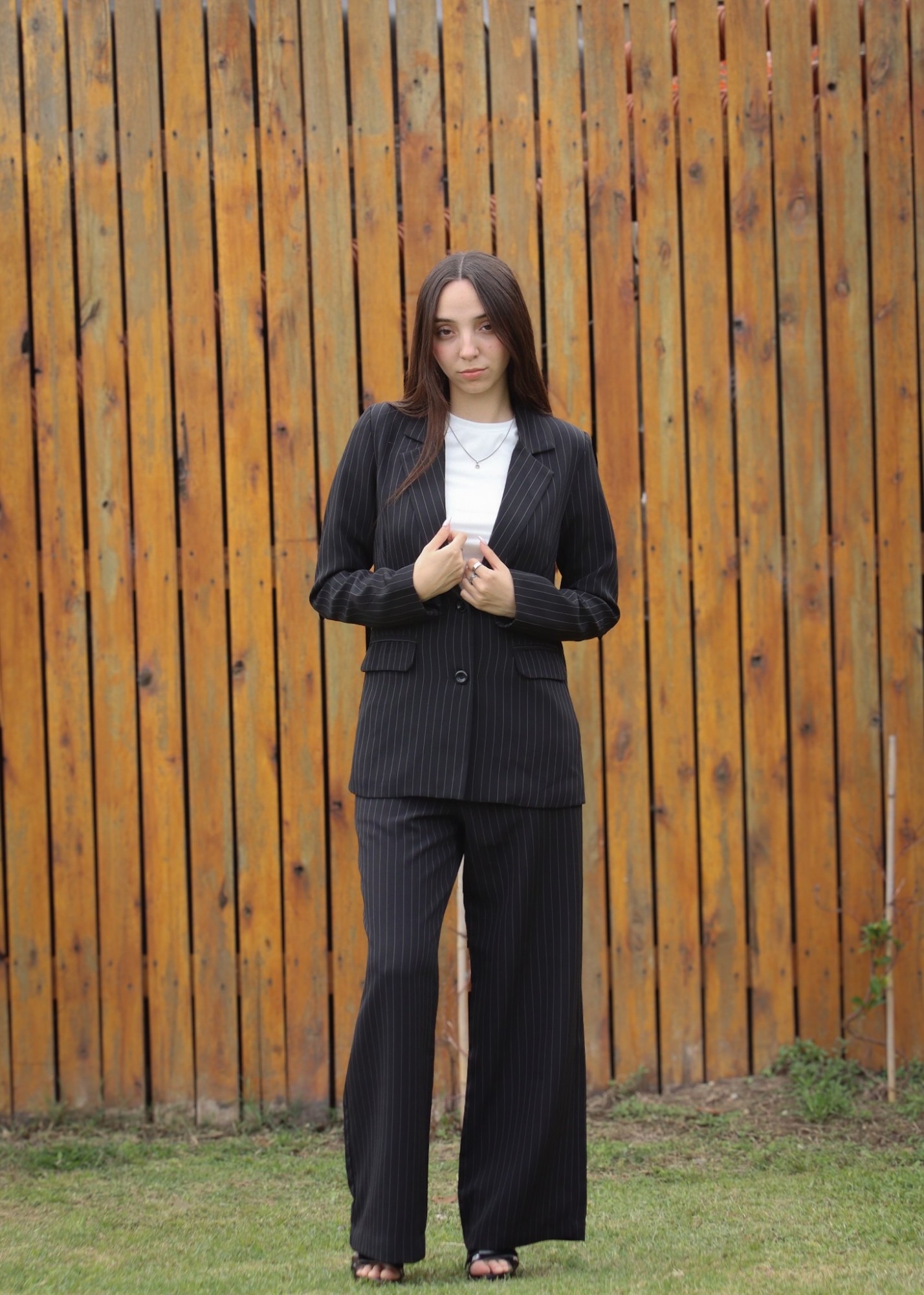 Blazer Sastrero Rayado - Imagen 2