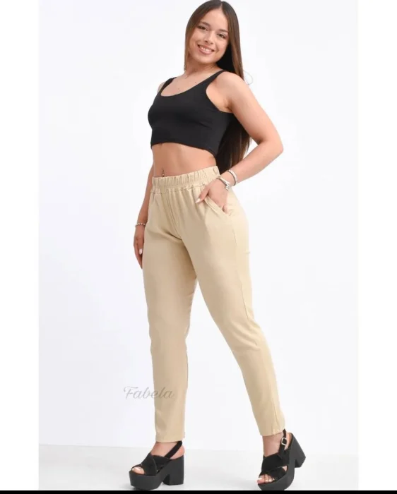 Pantalón Lino Recto