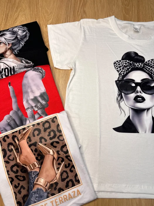 Modal Viscosa con Estampado