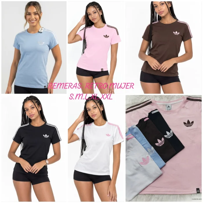Remera Retro Adi de Mujer