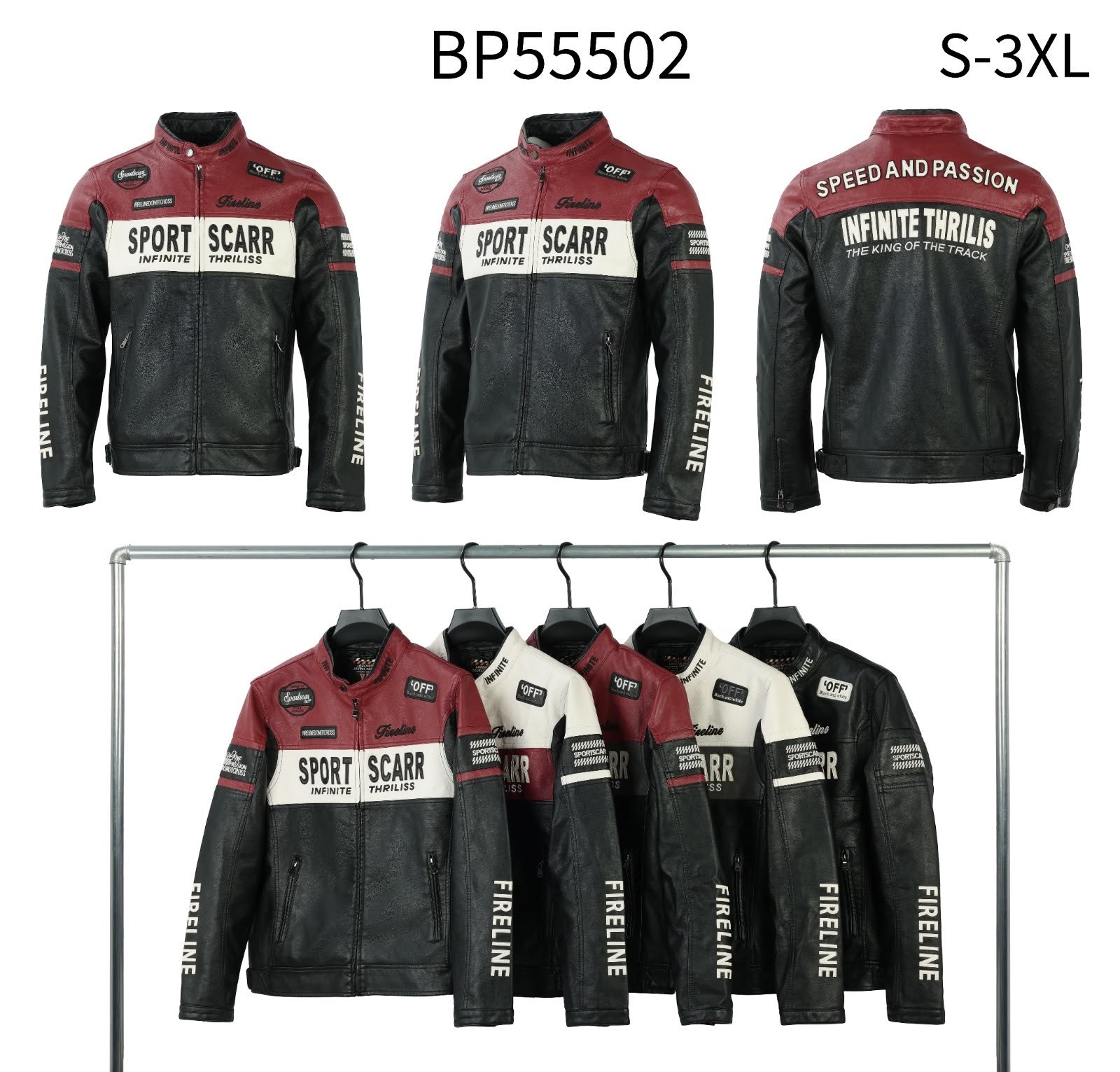 Cuero de Hombre Moto - Imagen 2
