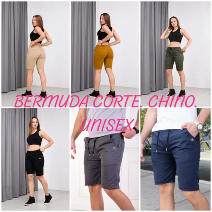 Bermuda. Chino ( Unisex) Lac