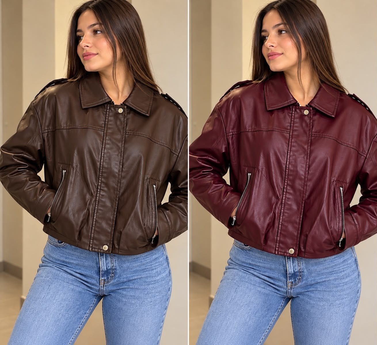 Campera Eco Cuero Beth - Imagen 2