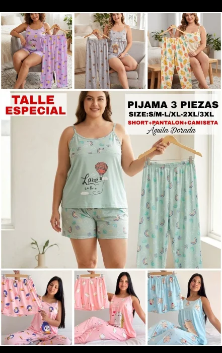 Pijama 3 Piezas Especial
