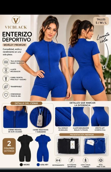 Catsuit Enterizo Vicblack