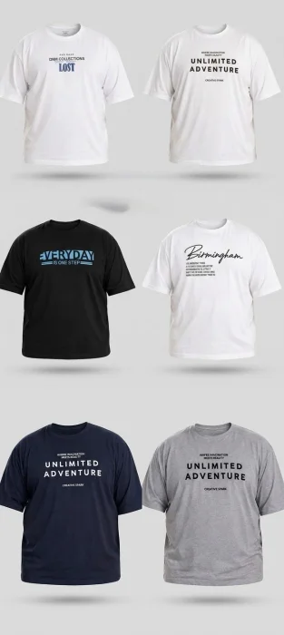 Remera Estampada Talle Especial