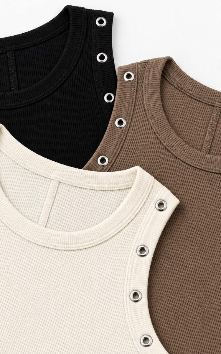 Musculosa Tachas Hana - Imagen 3