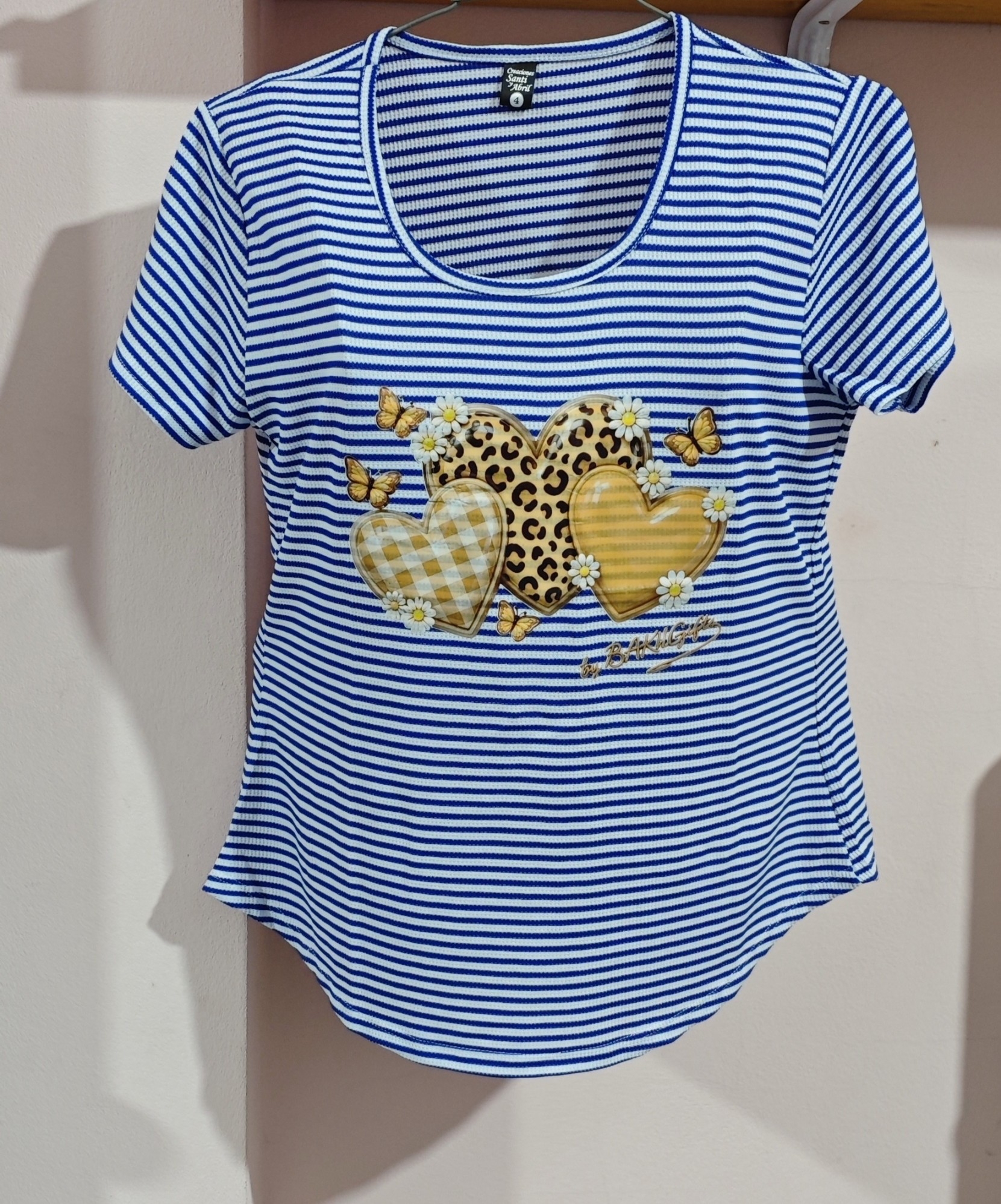 Remeras de Waffle Estampadas de Dama - Imagen 2