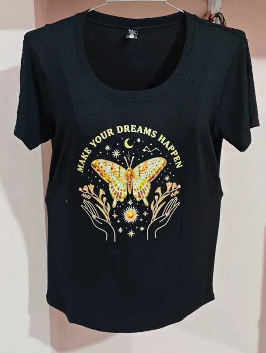 Remeras de Morley Liso y Estampado de Dama