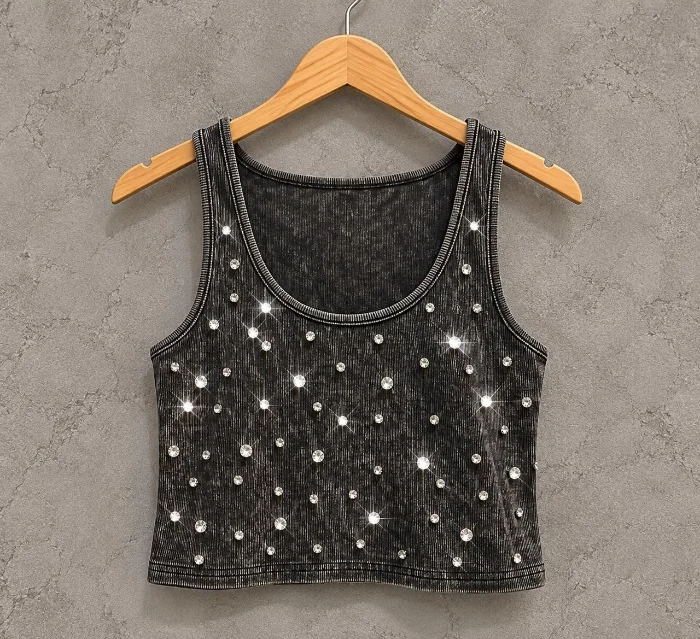Musculosa Batik Morley con Strass