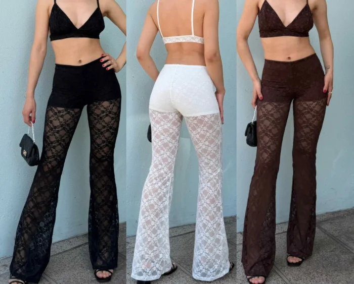 Pant. Encajes con Short Adentro