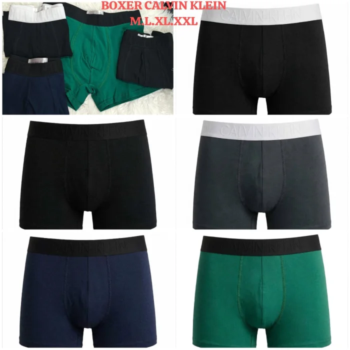 Boxer. Calvin. con Elastico  Con. Relieve