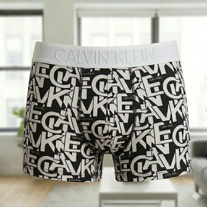 Boxer. Calvin. Estampado Elastico. Con. Relieve
