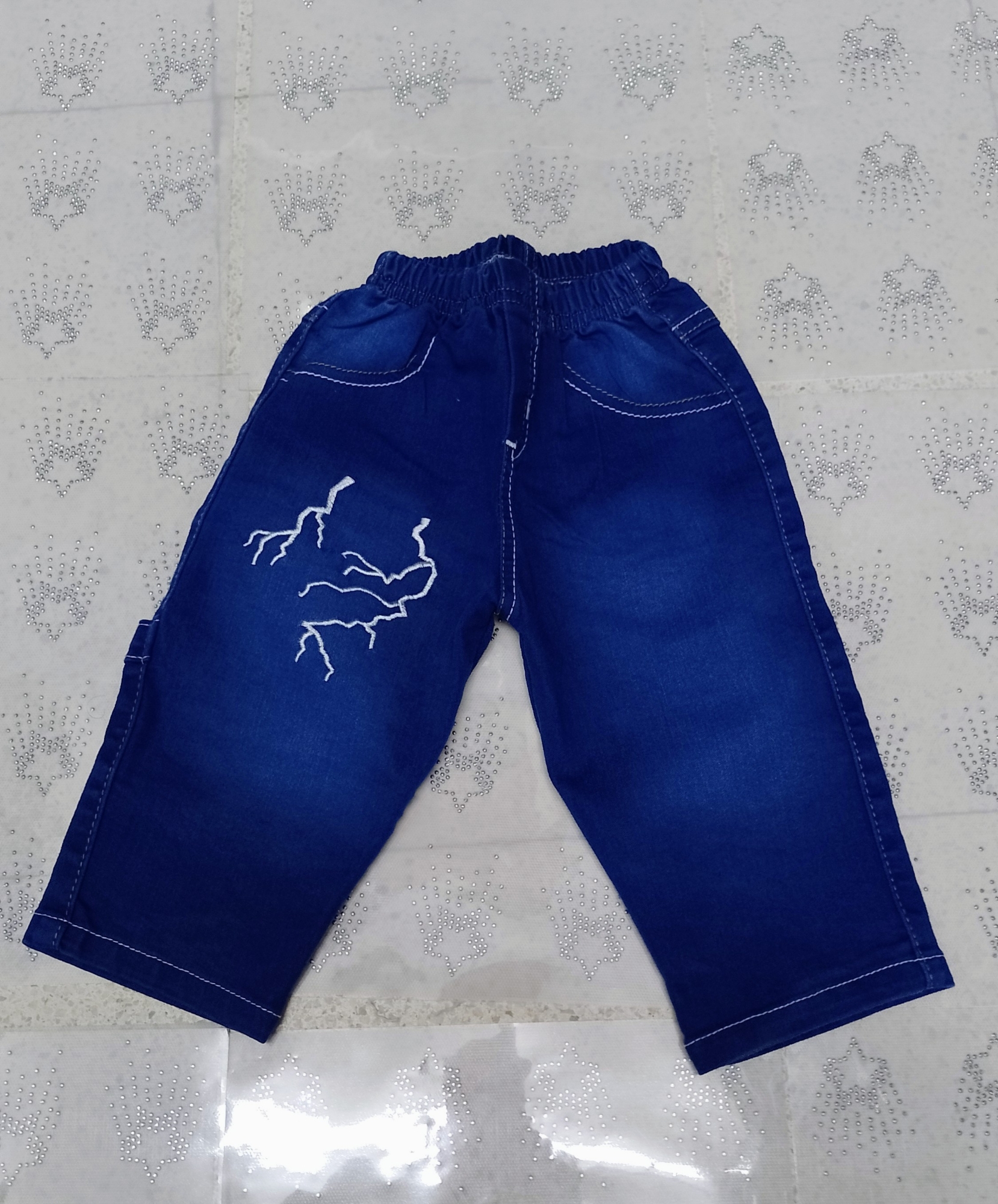 Pantalón Bagui con Bordado - Imagen 2