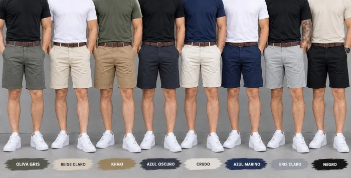 Bermudas Corte Chino Importadas