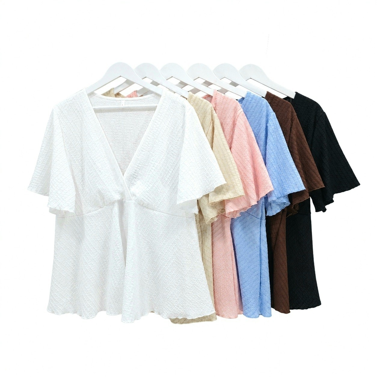 Blusa con Tramado Corte Imperio - Imagen 2