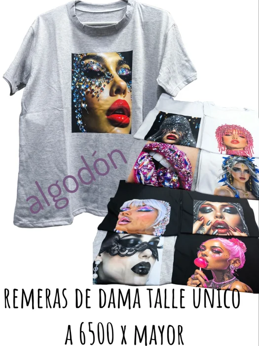 Remera de Dama en Algodón
