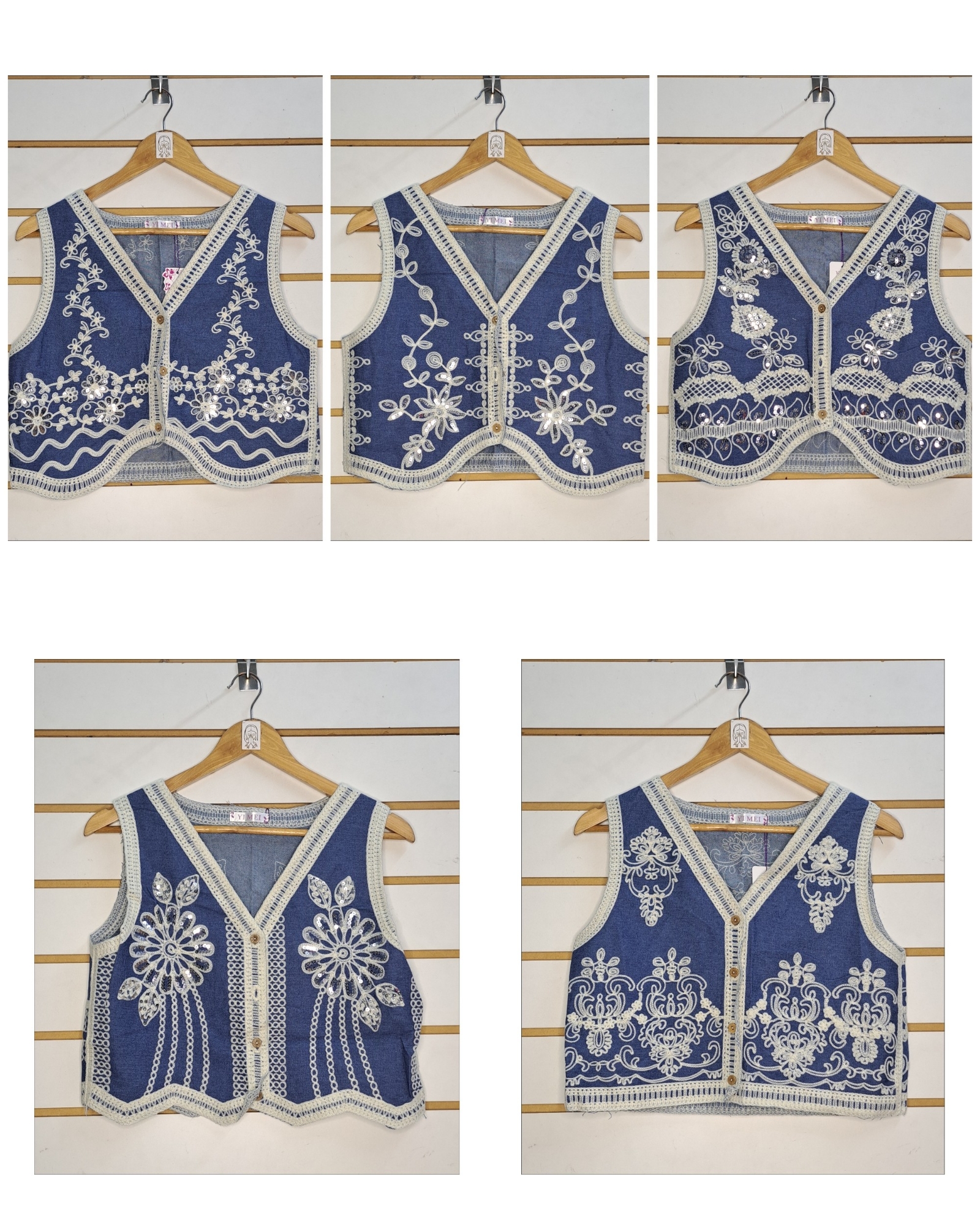 Chaleco Denim Boho - Imagen 2