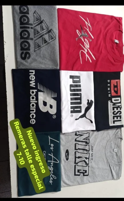 Remeras Talle Espacial