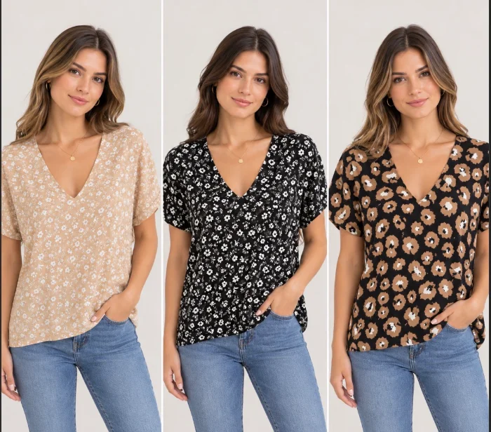 Blusa Estampada