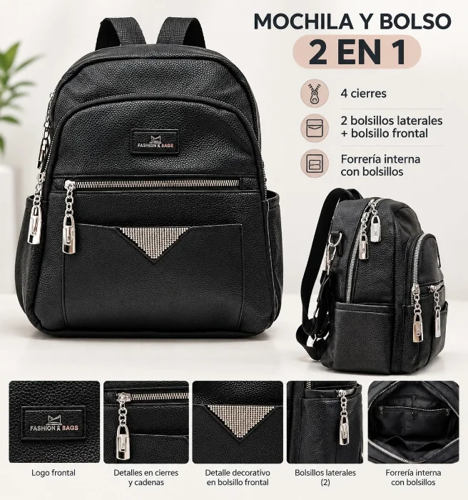 Mochila de Eco Cuero