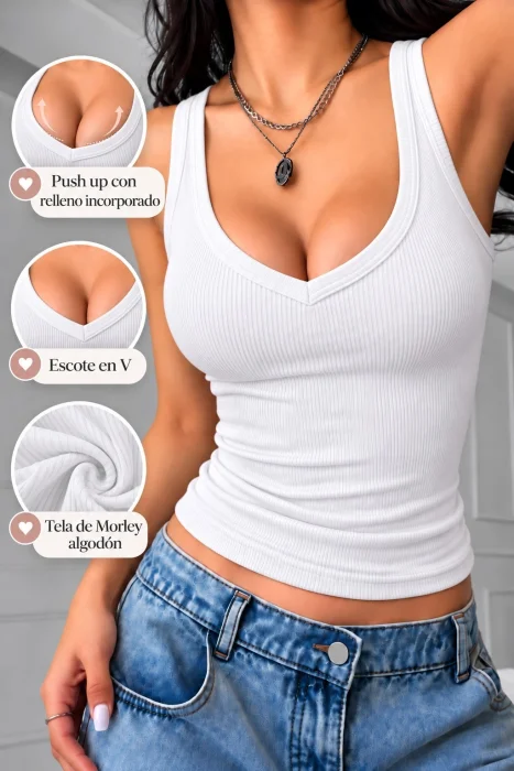 Musculosa Push Up Mili