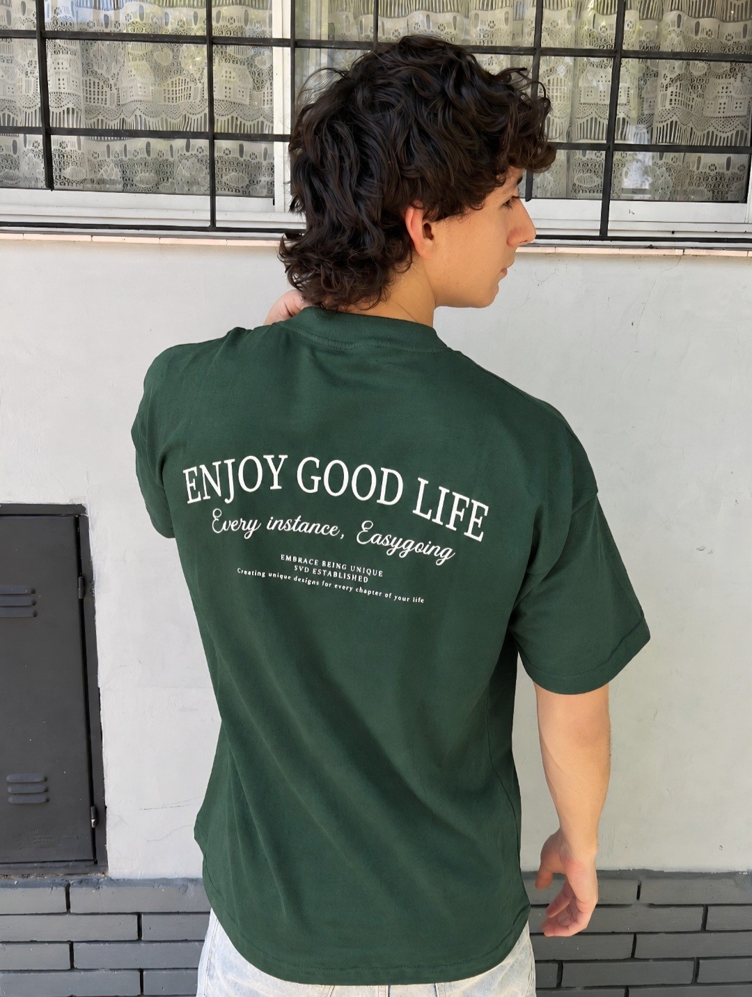 Remera Oversize Enjoy - Imagen 4