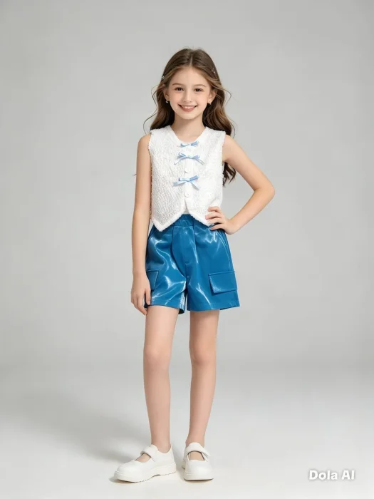 Conjuntos Shorts con Chalequito