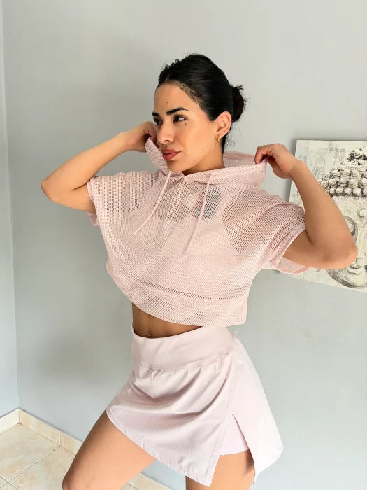 Conjuntos de 3 Piezas  Top,  Shor Pollera Talles Xs al Xl