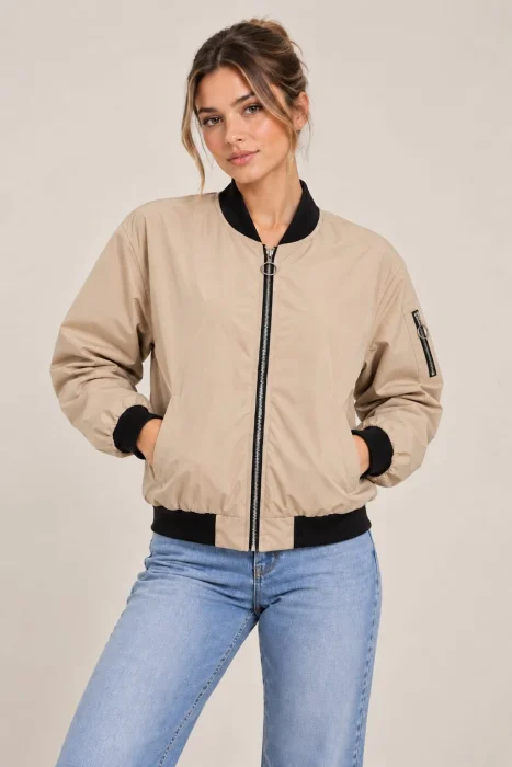 Campera "kovy" Bomber Rompeviento Soft