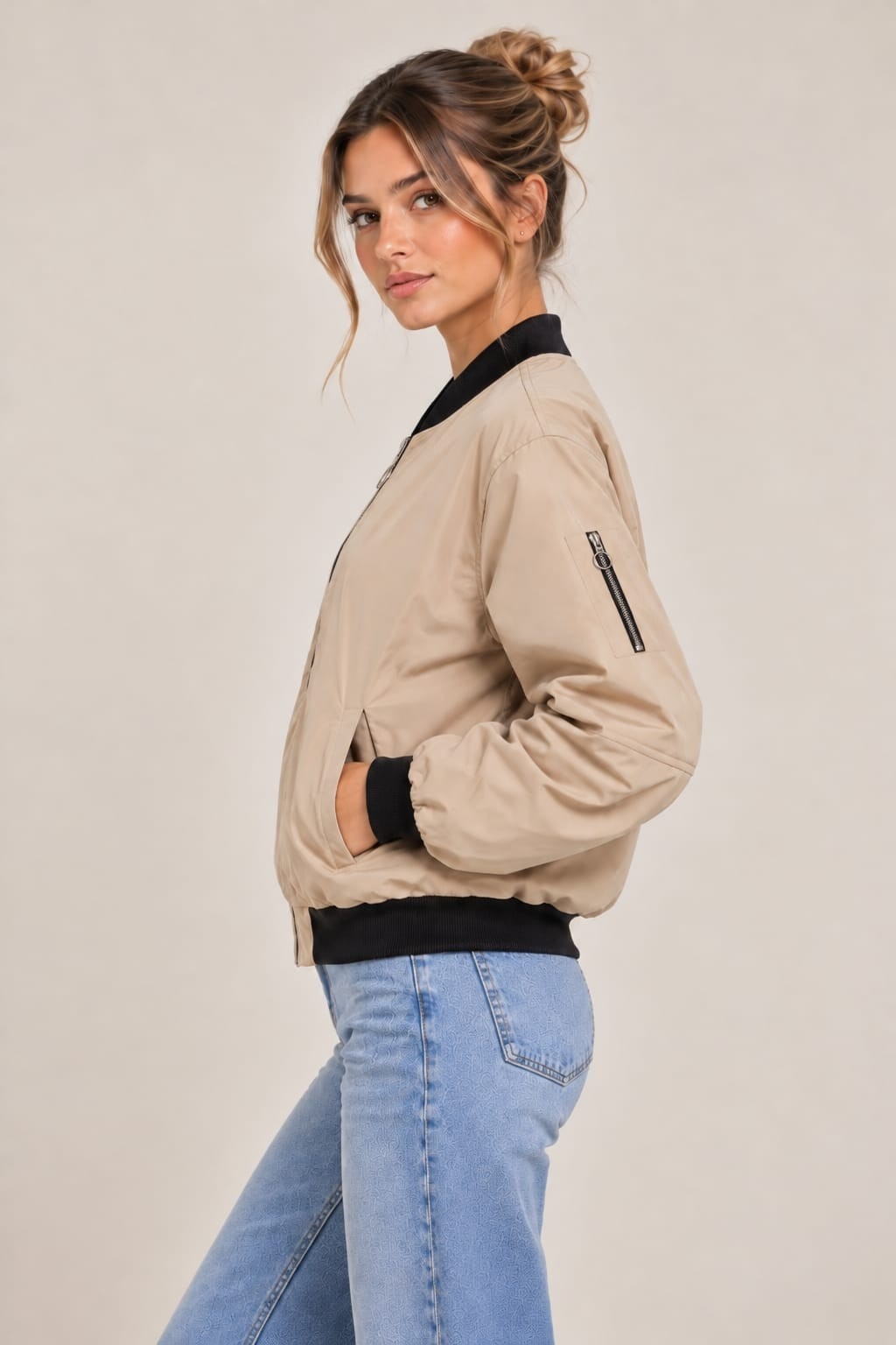 Campera "kovy" Bomber Rompeviento Soft - Imagen 2