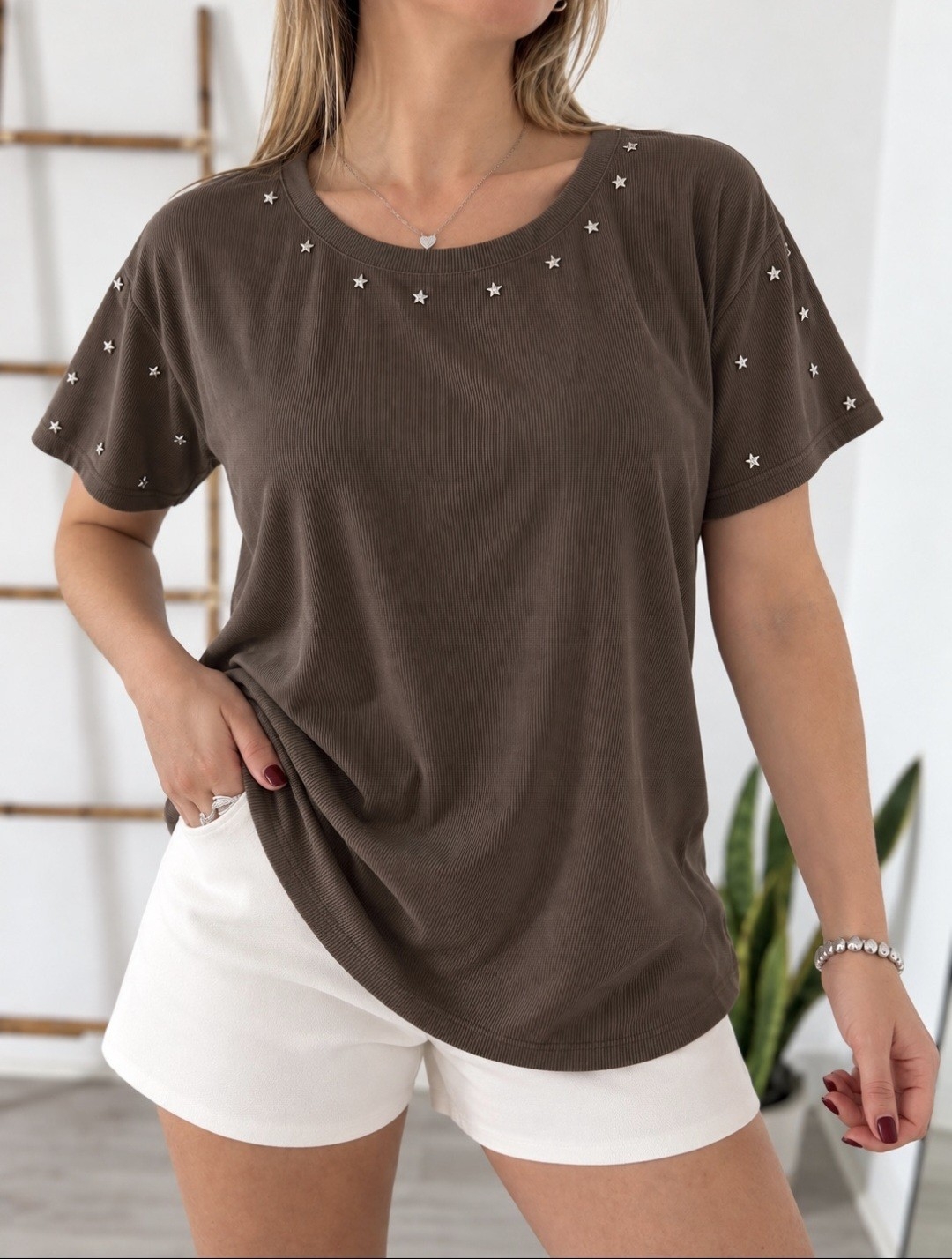 Remeron Cuello Redondo Estrellas - Imagen 4