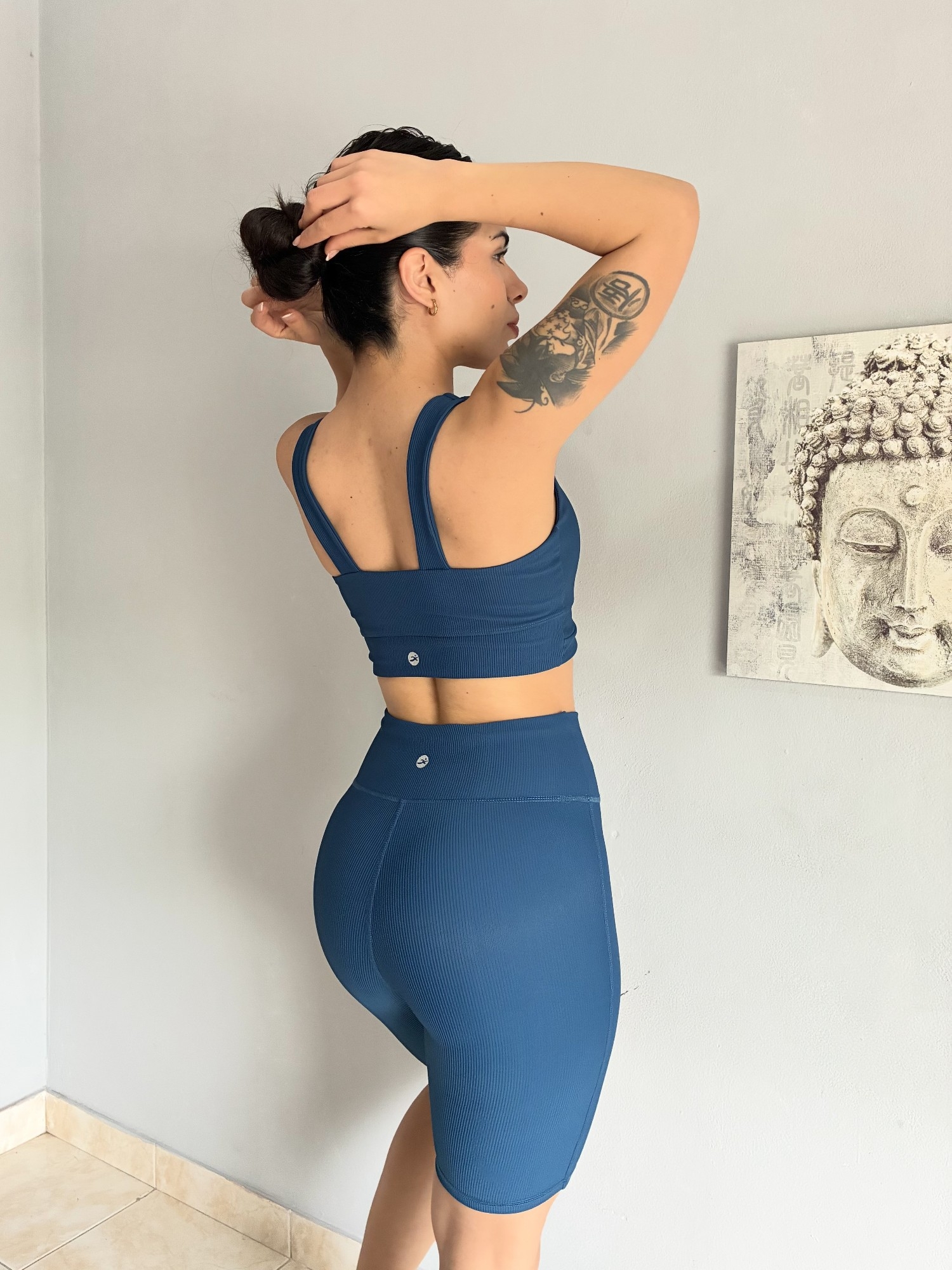 Conjunto de 2 Pieza Top y Bikers Talles S al Xl - Imagen 2