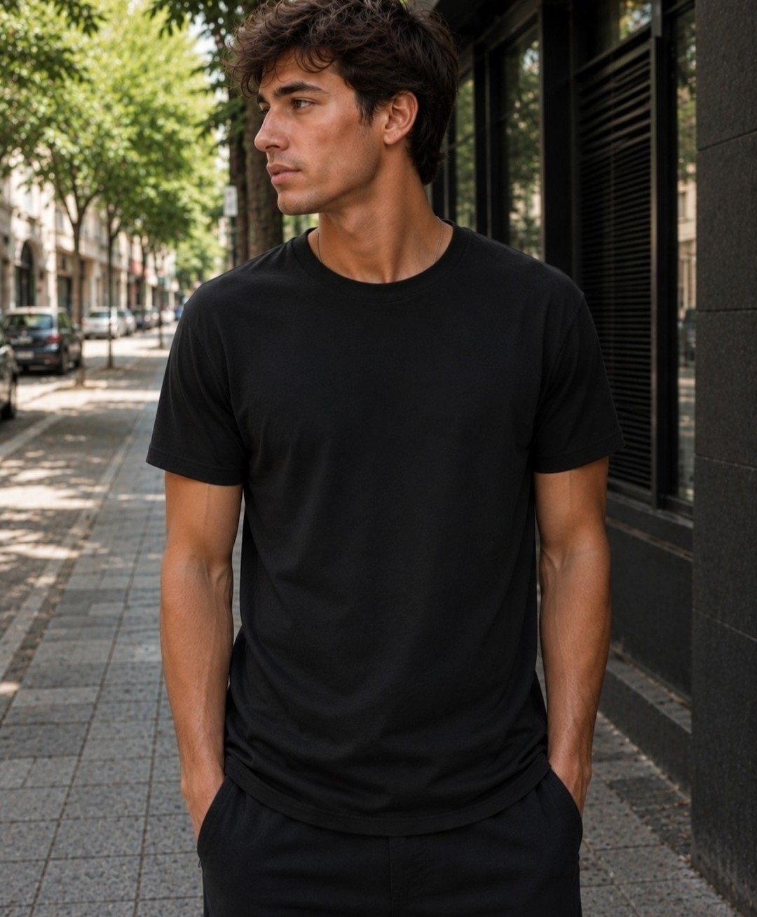 Remera Lisas de Algodón Peinado - Imagen 2