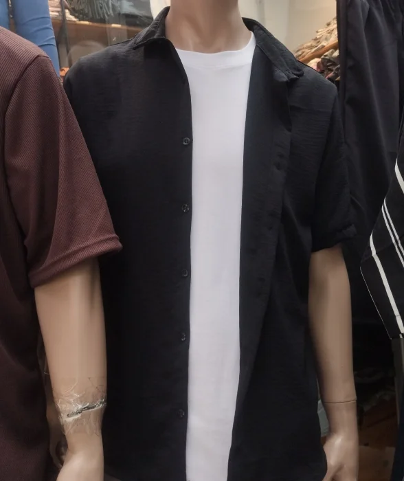Camisas Manga Corta en Cey Elástizado