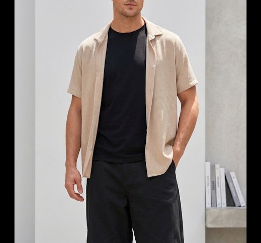 Camisas Manga Corta en Cey Elástizado - Imagen 3