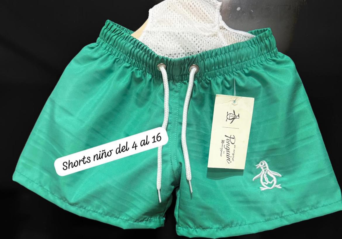 Short de Niño Pinguin con Suspensor Bordado - Imagen 5