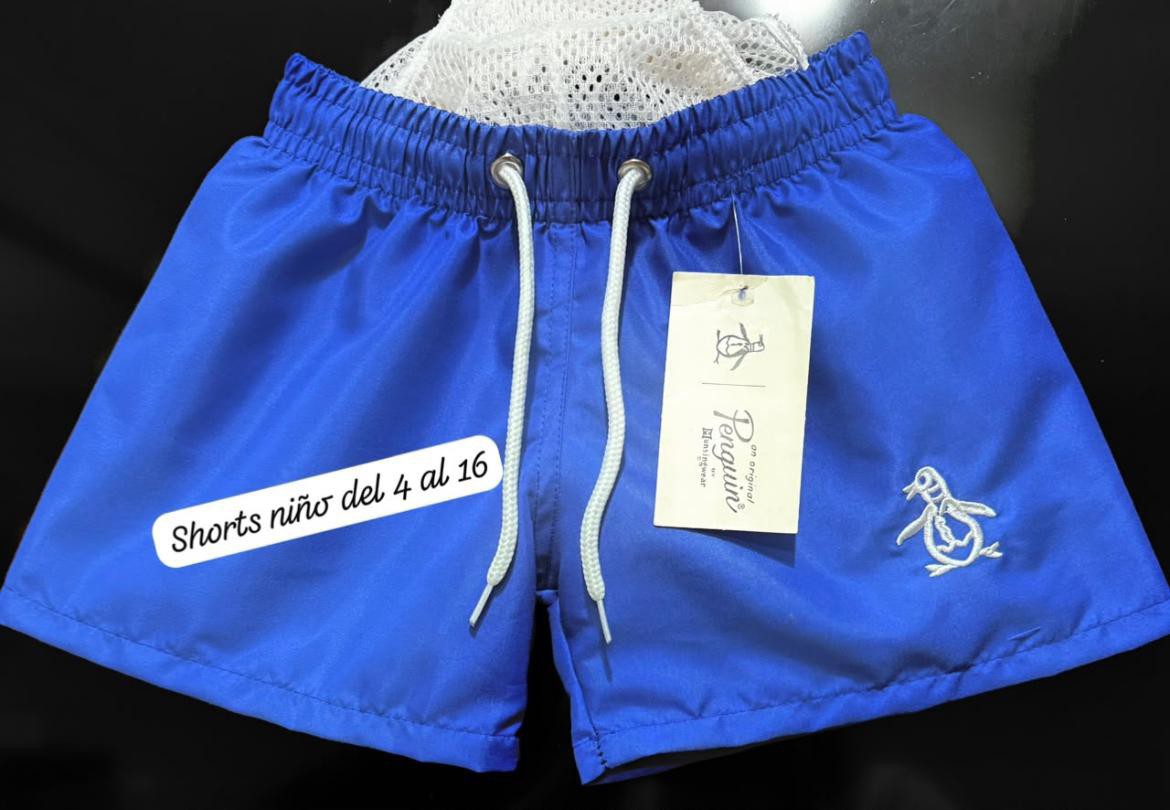 Short de Niño Pinguin con Suspensor Bordado - Imagen 6