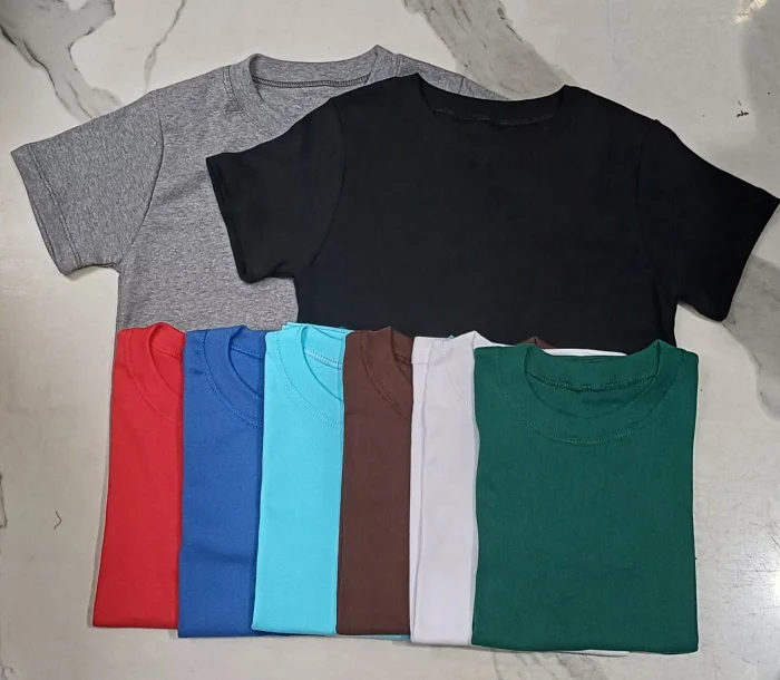 Remera Basica Algodón