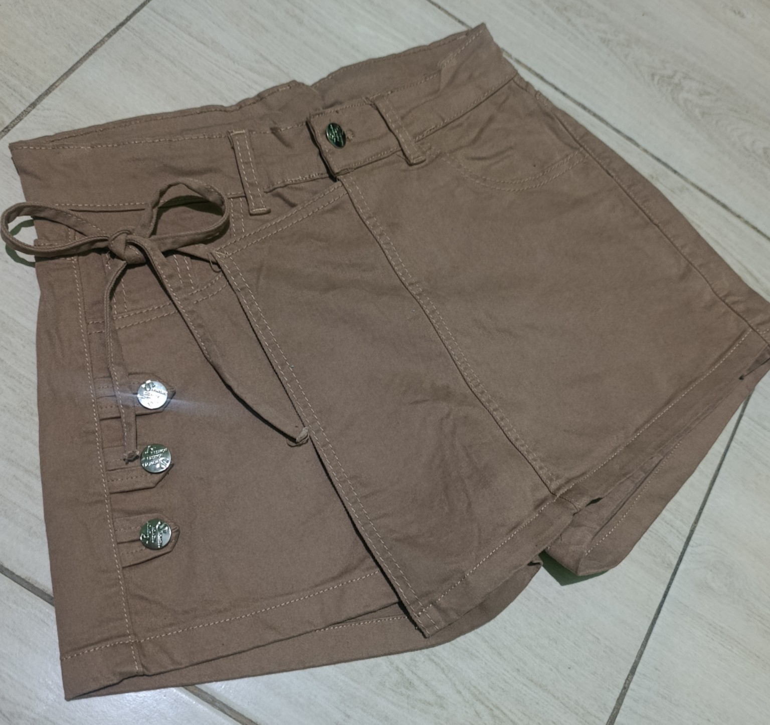 Shortpollera Elastizado con Tiras - Imagen 2